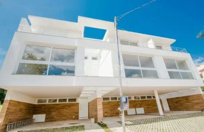 Casa em condomínio fechado com 3 quartos à venda na rua josé pedro de moura, 100, jardim isabel, porto alegre, 211 m2 por r$ 985.000