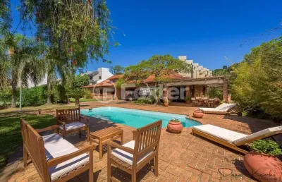 Casa comercial com 3 salas à venda na rua landel de moura, 167, tristeza, porto alegre, 418 m2 por r$ 4.200.000