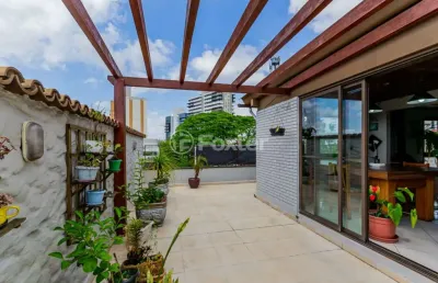 Cobertura com 3 quartos à venda na avenida protásio alves, 3890, três figueiras, porto alegre, 116 m2 por r$ 750.000