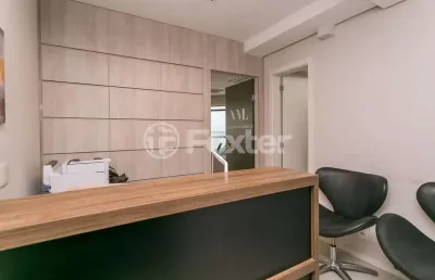 Sala comercial com 1 sala à venda na avenida diário de notícias, 200, cristal, porto alegre, 41 m2 por r$ 498.000