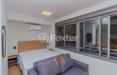 Apartamento com 1 quarto à venda na avenida joão pessoa, 731, centro histórico, porto alegre, 26 m2 por r$ 365.000