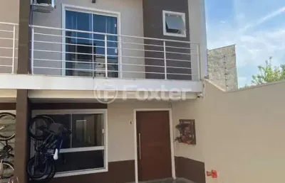 Casa em condomínio fechado com 3 quartos à venda na rua antônio lourenço rosa, 225, mato grande, canoas, 94 m2 por r$ 405.000