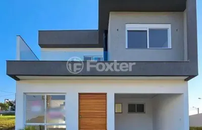 Casa em condomínio fechado com 3 quartos à venda na avenida altos do santa rita, 441, aberta dos morros, porto alegre, 180 m2 por r$ 636.000