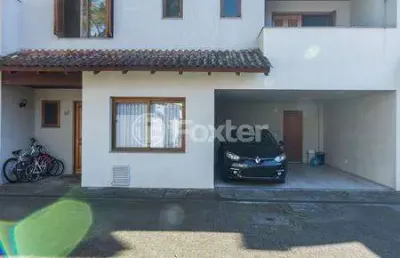 Casa em condomínio fechado com 4 quartos à venda na travessa pedra redonda, 142, ipanema, porto alegre, 334 m2 por r$ 1.092.500