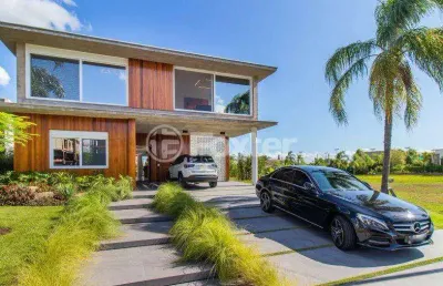 Casa em condomínio fechado com 3 quartos à venda na estrada do conde, 4000, sans souci, eldorado do sul, 420 m2 por r$ 5.890.000