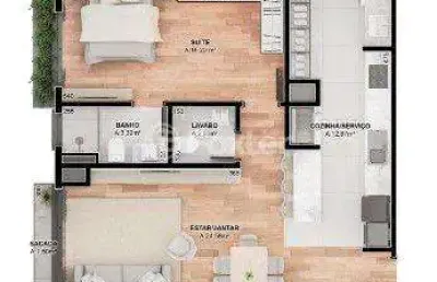 Apartamento com 1 quarto à venda na avenida das hortênsias, 1200, centro, gramado, 70 m2 por r$ 1.390.000
