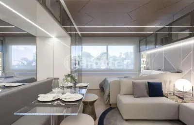 Apartamento com 1 quarto à venda na rua casemiro de abreu, 576, bela vista, porto alegre, 29 m2 por r$ 469.000