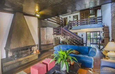Casa com 4 quartos à venda na rua matias josé bins, 1080, chácara das pedras, porto alegre, 457 m2 por r$ 2.300.000
