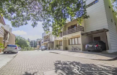Casa em condomínio fechado com 3 quartos à venda na estrada joão de oliveira remião, 1761, lomba do pinheiro, porto alegre, 241 m2 por r$ 950.000