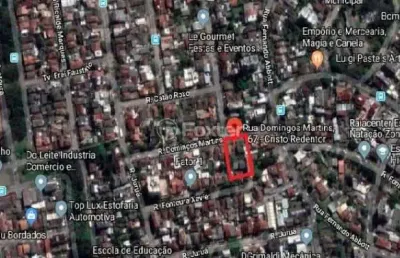 Terreno à venda na rua domingos martins, 167, cristo redentor, porto alegre, 330 m2 por r$ 372.000