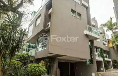 Casa em condomínio fechado com 3 quartos à venda na praça josé assunção, 22, vila assunção, porto alegre, 271 m2 por r$ 1.690.000