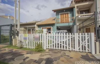 Casa em condomínio fechado com 3 quartos à venda na rua pau-brasil, 412, hípica, porto alegre, 140 m2 por r$ 636.001