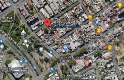 Terreno comercial à venda na rua olavo bilac, 65, azenha, porto alegre, 430 m2 por r$ 600.000