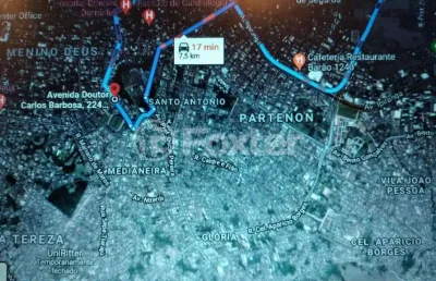Terreno comercial à venda na avenida doutor carlos barbosa, 224, medianeira, porto alegre, 202 m2 por r$ 435.000