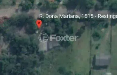 Terreno à venda na rua dona mariana, 1515, restinga, porto alegre, 1247 m2 por r$ 450.000