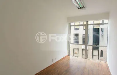 Sala comercial com 1 sala à venda na alameda coelho neto, 20, boa vista, porto alegre, 28 m2 por r$ 140.000