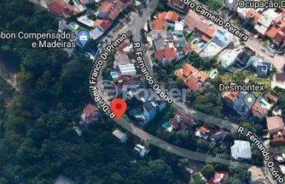 Terreno à venda na rua doutor raul franco di primio, 125, teresópolis, porto alegre, 794 m2 por r$ 261.000