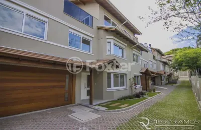 Casa em condomínio fechado com 3 quartos à venda na rua padre joão batista reus, 526, camaquã, porto alegre, 191 m2 por r$ 1.187.000