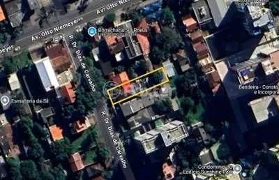 Terreno à venda na rua doutor dias de carvalho, 500, tristeza, porto alegre, 462 m2 por r$ 1.135.000
