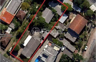 Terreno à venda na avenida jacuí, 1354, cristal, porto alegre, 1156 m2 por r$ 990.000