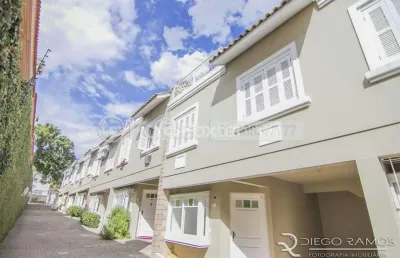 Casa em condomínio fechado com 3 quartos à venda na rua conselheiro xavier da costa, 3445, ipanema, porto alegre, 162 m2 por r$ 490.000