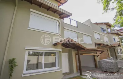 Casa em condomínio fechado com 3 quartos à venda na rua padre joão batista reus, 526, camaquã, porto alegre, 191 m2 por r$ 1.140.000