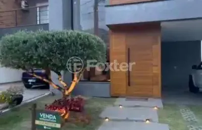 Casa em condomínio fechado com 3 quartos à venda na rua antônio baggio, 40, loteamento jardim timbaúva, gravataí, 158 m2 por r$ 990.000