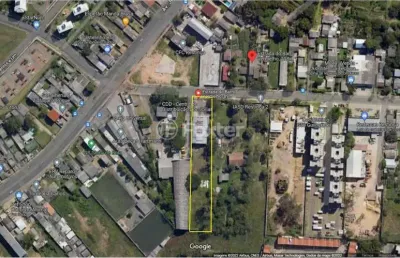 Terreno comercial à venda na estrada barro vermelho, 89, restinga, porto alegre, 3300 m2 por r$ 2.900.000