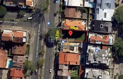 Terreno comercial à venda na rua dona adda mascarenhas de moraes, 862, jardim itu sabará, porto alegre, 360 m2 por r$ 600.000