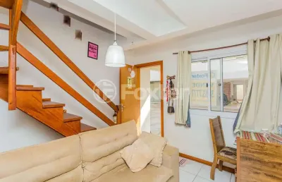 Casa em condomínio fechado com 2 quartos à venda na rua dorival castilhos machado, 126, hípica, porto alegre, 72 m2 por r$ 233.000