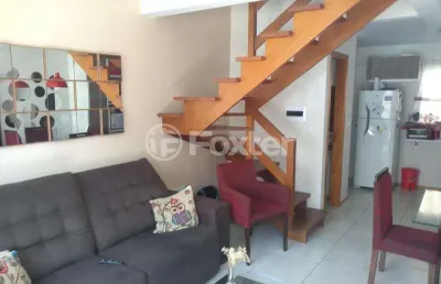 Casa em condomínio fechado com 2 quartos à venda na rua capitão pedroso, 416, restinga, porto alegre, 82 m2 por r$ 200.000