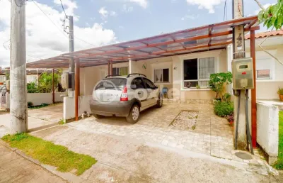 Casa em condomínio fechado com 2 quartos à venda na estrada costa gama, 5124, hípica, porto alegre, 48 m2 por r$ 235.000