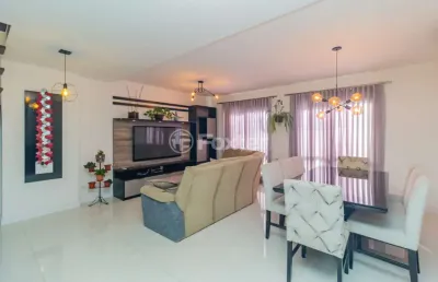 Casa em condomínio fechado com 3 quartos à venda na rua gralha azul, 555, jardim carvalho, porto alegre, 207 m2 por r$ 1.490.000