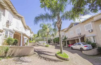 Casa em condomínio fechado com 3 quartos à venda na rua banco inglês, 407, santa tereza, porto alegre, 107 m2 por r$ 313.500