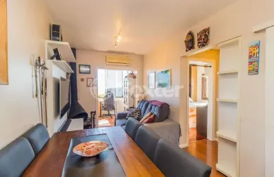 Apartamento com 1 quarto à venda na rua caldre e fião, 603, santo antônio, porto alegre, 41 m2 por r$ 350.000