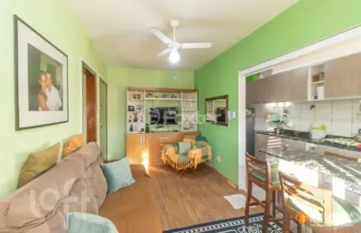 Apartamento com 1 quarto à venda na rua pedro lessa, 76, jardim floresta, porto alegre, 42 m2 por r$ 192.000