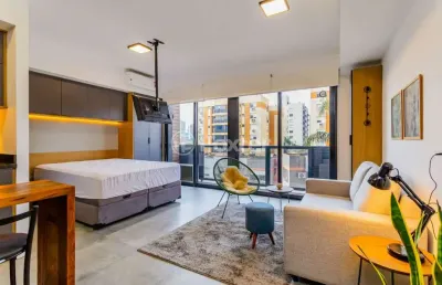 Loft com 1 quarto à venda na rua anita garibaldi, 1855, boa vista, porto alegre, 36 m2 por r$ 750.000