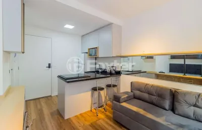 Apartamento com 1 quarto à venda na avenida joão pessoa, 731, centro histórico, porto alegre, 24 m2 por r$ 450.000
