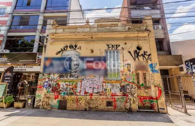 Terreno comercial à venda na rua general lima e silva, 260, centro histórico, porto alegre, 427 m2 por r$ 2.000.000