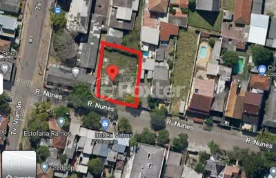 Terreno comercial à venda na rua nunes, 114, medianeira, porto alegre, 630 m2 por r$ 880.000