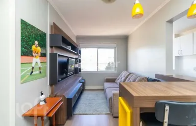 Apartamento com 1 quarto à venda na rua valparaíso, 1018, jardim botânico, porto alegre, 43 m2 por r$ 250.000