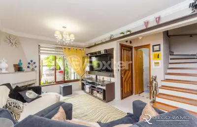 Casa em condomínio fechado com 3 quartos à venda na rua doutor armando barbedo, 1161, tristeza, porto alegre, 175 m2 por r$ 1.007.000