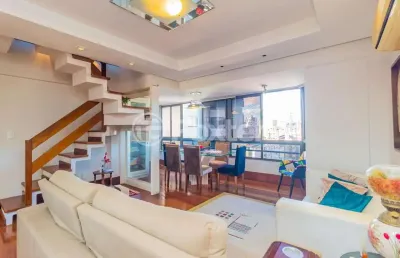 Cobertura com 3 quartos à venda na rua carlos gardel, 196, bela vista, porto alegre, 175 m2 por r$ 1.550.000