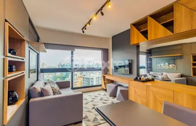 Kitnet / stúdio à venda na rua curvelo, 100, petrópolis, porto alegre, 28 m2 por r$ 589.310