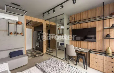 Kitnet / stúdio à venda na rua da república, 274, cidade baixa, porto alegre, 28 m2 por r$ 474.100