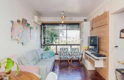Apartamento com 2 quartos à venda na avenida fábio araújo santos, 1251, nonoai, porto alegre, 60 m2 por r$ 261.820