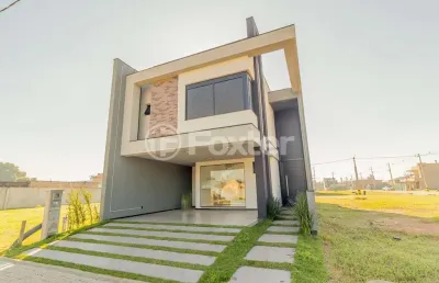Casa em condomínio fechado com 3 quartos à venda na rua cairu, 444, rio branco, canoas, 177 m2 por r$ 1.520.000