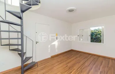 Cobertura com 1 quarto à venda na rua borborema, 200, partenon, porto alegre, 67 m2 por r$ 247.000