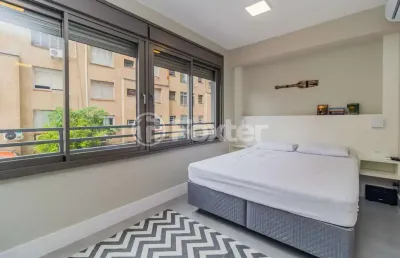 Kitnet / stúdio à venda na avenida joão pessoa, 731, farroupilha, porto alegre, 26 m2 por r$ 390.000