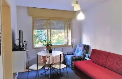 Apartamento com 1 quarto à venda na rua luiz de camões, 426, santo antônio, porto alegre, 41 m2 por r$ 160.000